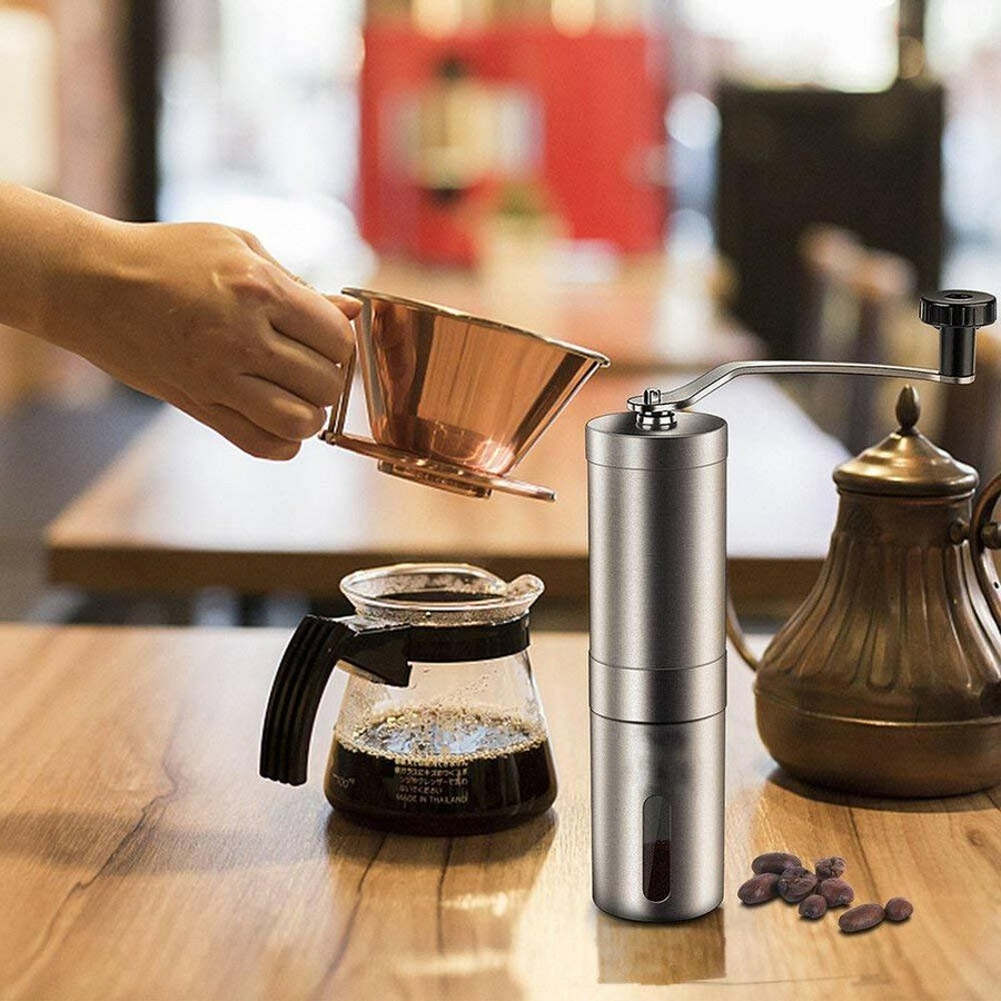 Stainless Steel Coffee Bean Manual Grinder