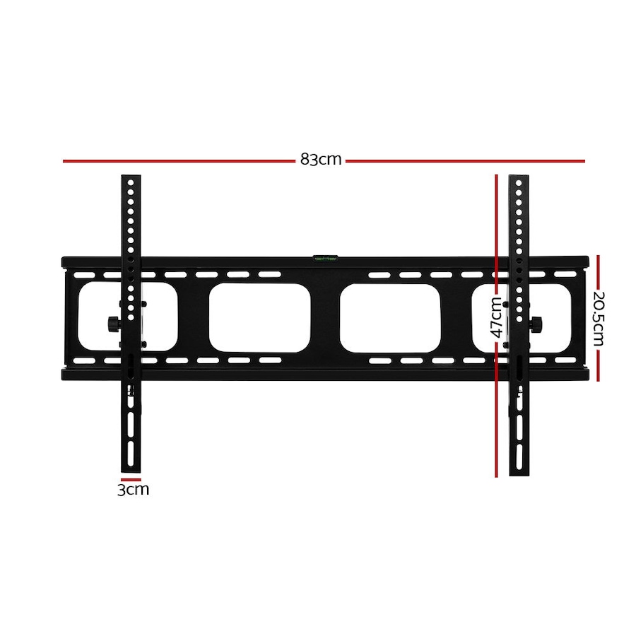 TV Wall Mount Bracket Tilt Flat Slim LED LCD Plasma 42 55 65 75 90 inch