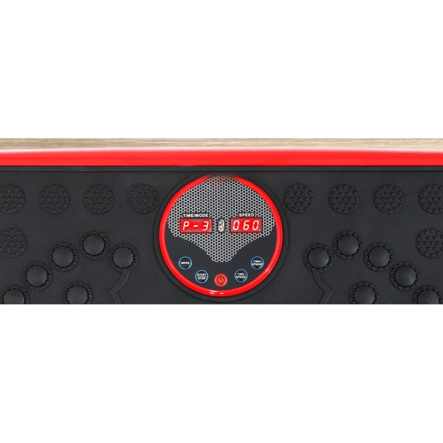 Vibration Machine Platform Plate Exercise Fit Gym Home - Red