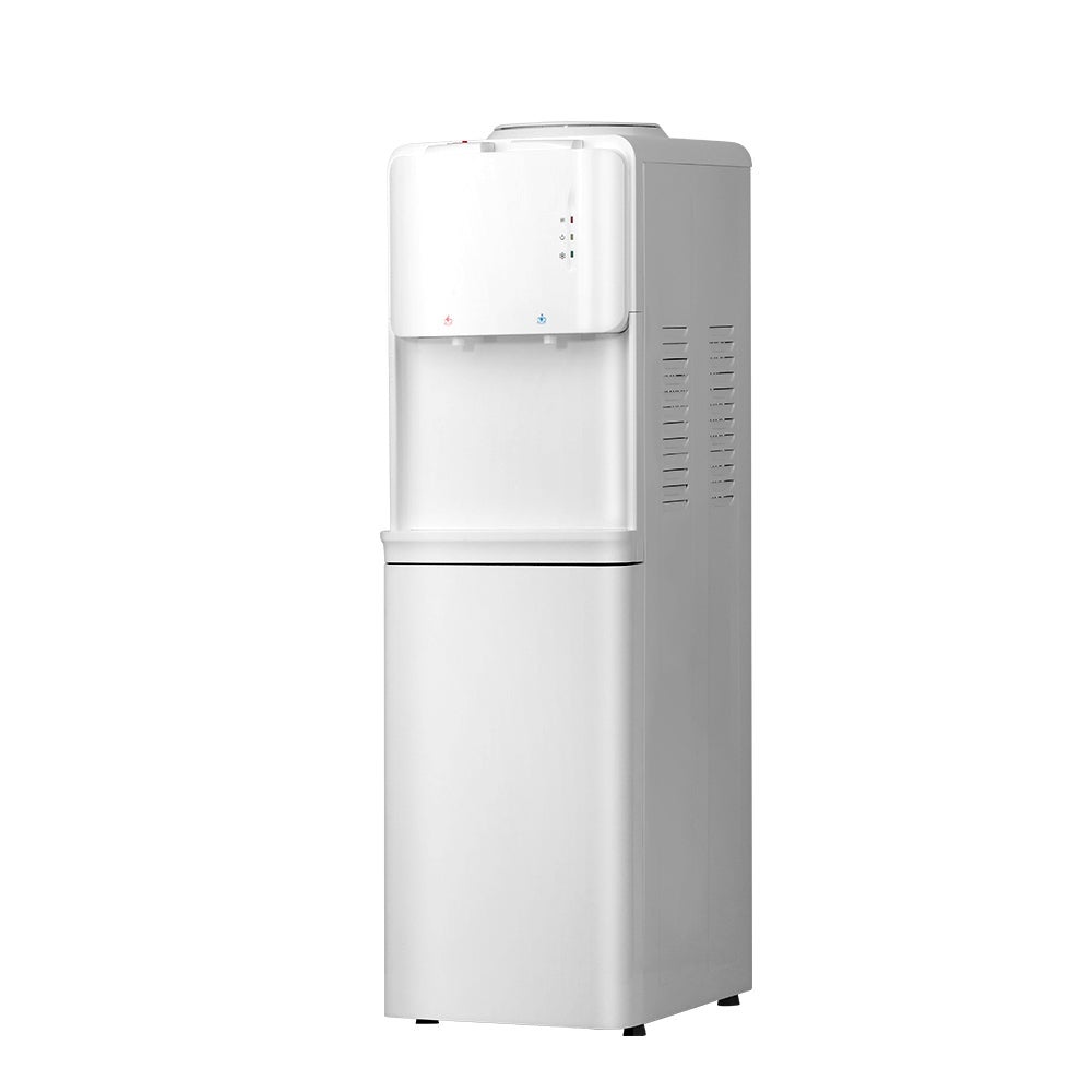 Hot and Cold Tall Water Dispenser - White