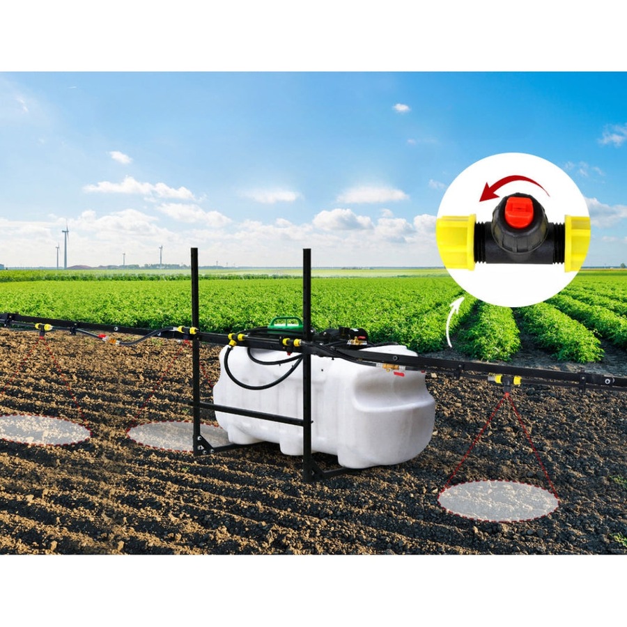 Weed Sprayer Spray Tank Trailer Tractor ATV 5M - 100L