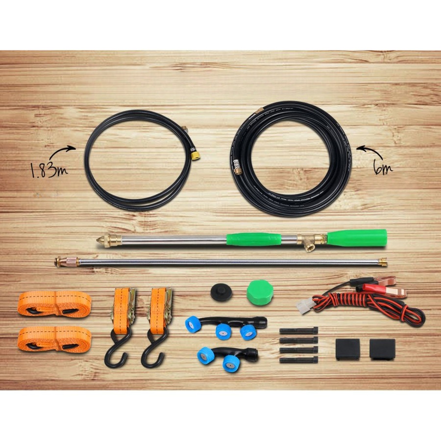 Weed Sprayer Trailer Spray Tank Farm Pump ATV 5M - 100L