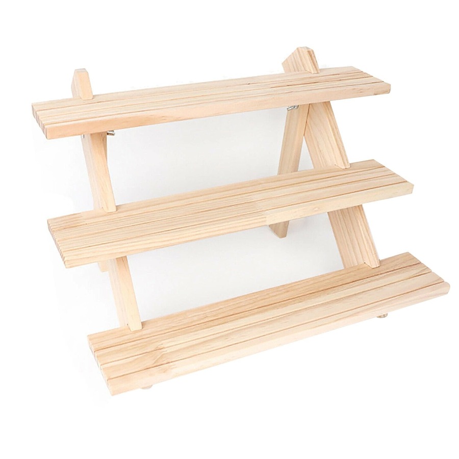 Wooden Jewelry Earring DIsplay Stand Holder Organizer