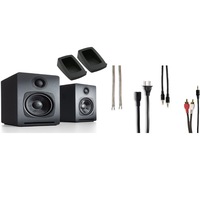 Audioengine A1-MR Multiroom Speakers with DS1 Speaker Stands
