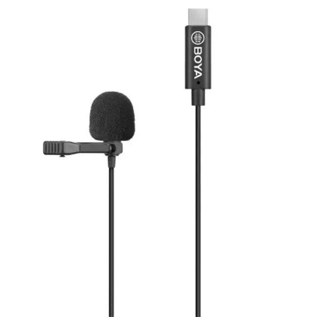 BOYA BY-M3 Lavalier Microphone for Android Smartphones - Black