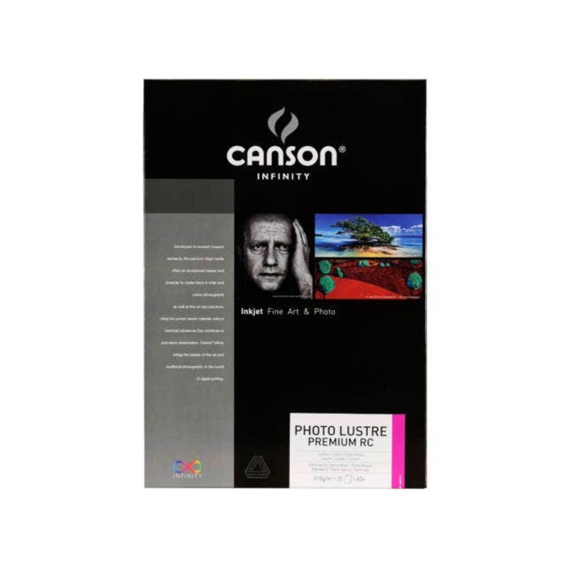 Buy Canson Infinity Lustre Premium Rc 310gsm A2 25 Sheets White Mydeal 3078