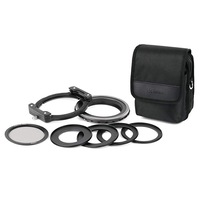 Haida 75PRO Starter Kit incl Holder, CPL 4 Adaptors 40mm 40.5mm 49 52mm and Pouch
