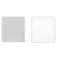 Kobo Libra Colour White with Clear Case (Clear)