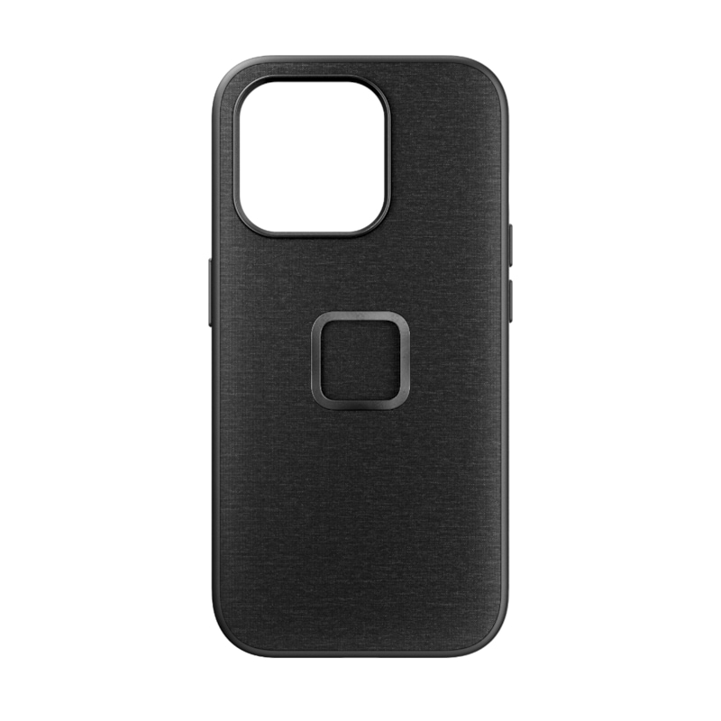 Buy Peak Design Everyday Fabric Case For Iphone 15 Pro Charcoal Black Mydeal 0134