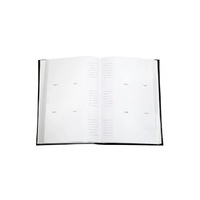 Regal Black Photo Album Slip-in Holds 300 4x6 Photos