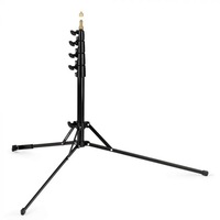 Stand Lighting Nano Plus Black Alum, levelling leg 52-197 4KG 5002BL MANFROTTO