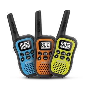 Uniden UH45-3 80 Channel UHF Handheld Radio with Kid Zone - 3 Pack