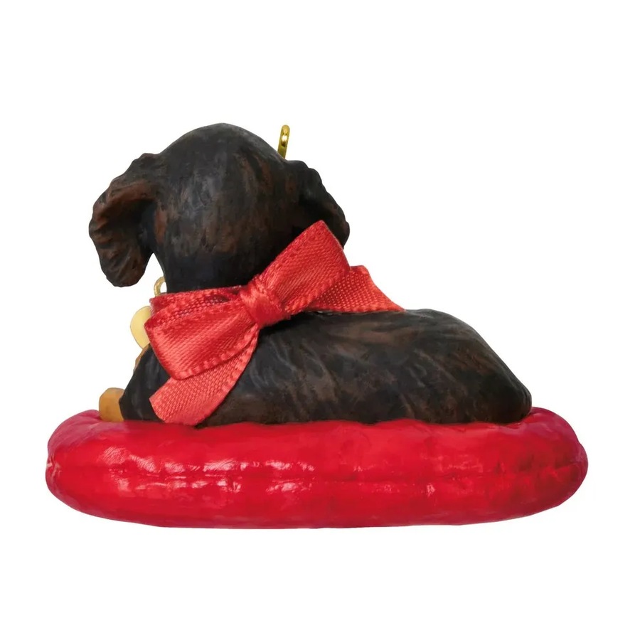 2025 Hallmark Keepsake Ornament - Long-Haired Dachshund (35th in Puppy Love Series)