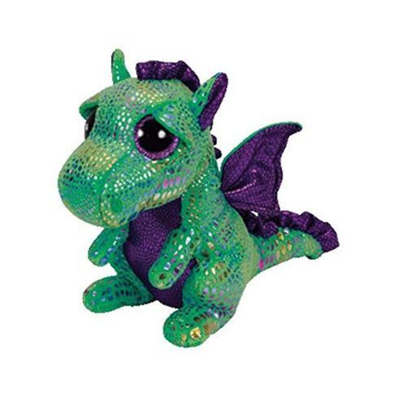 Buy Beanie Boos - Cinder the Green Dragon Regular - MyDeal