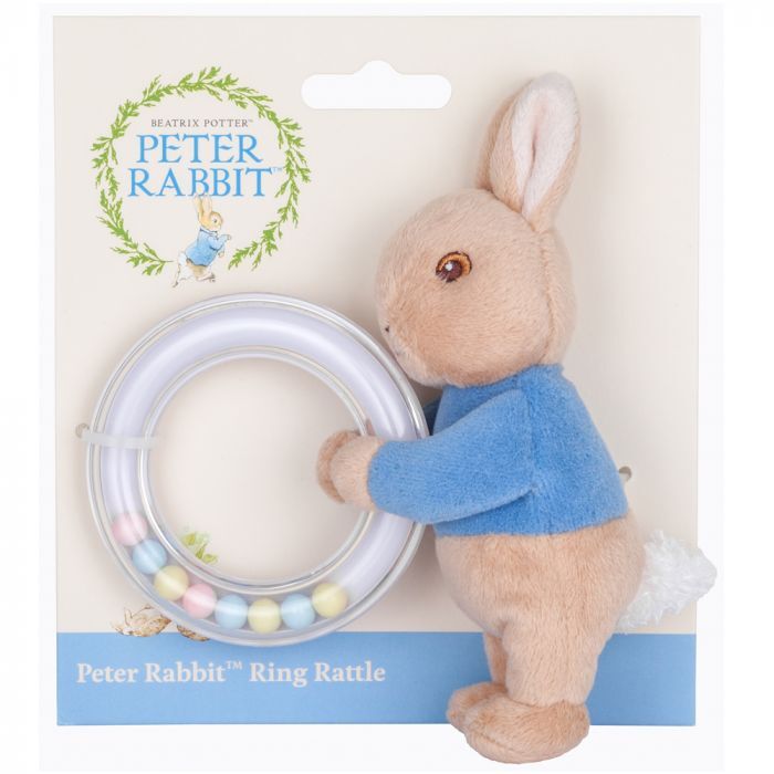 Beatrix Potter Peter Rabbit Ring Rattle - Peter Rabbit