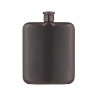 Davis & Waddell Taste Fine Foods Summit Hip Flask - Gunmetal