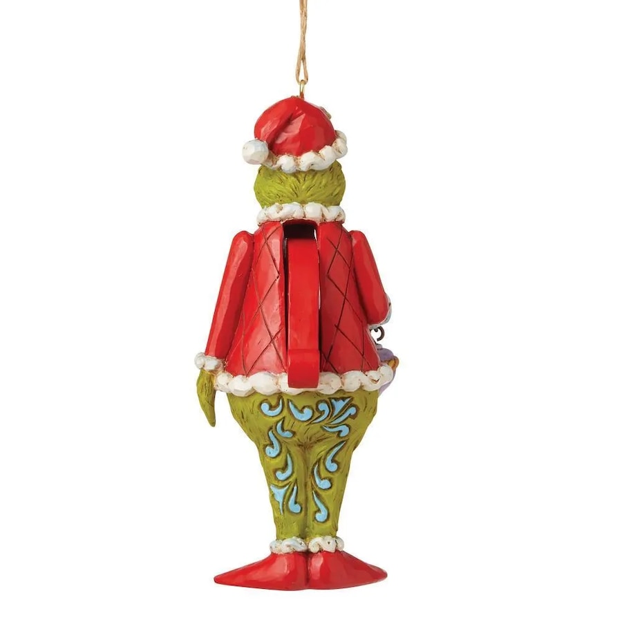 Dr Seuss The Grinch by Jim Shore - Grinch Nutcracker Hanging Ornament
