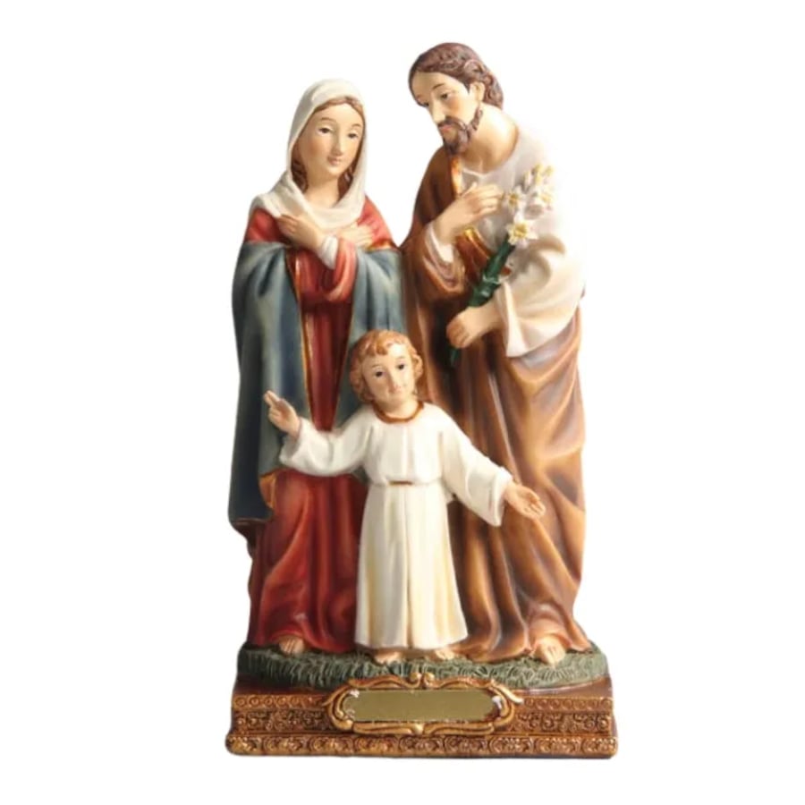 Holy Family Resin Statue