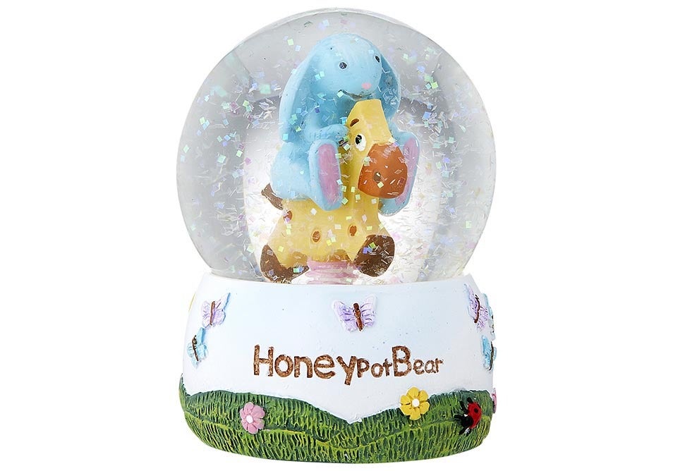 Ashdene Honey Pot Bear - Frankie Small Snowglobe