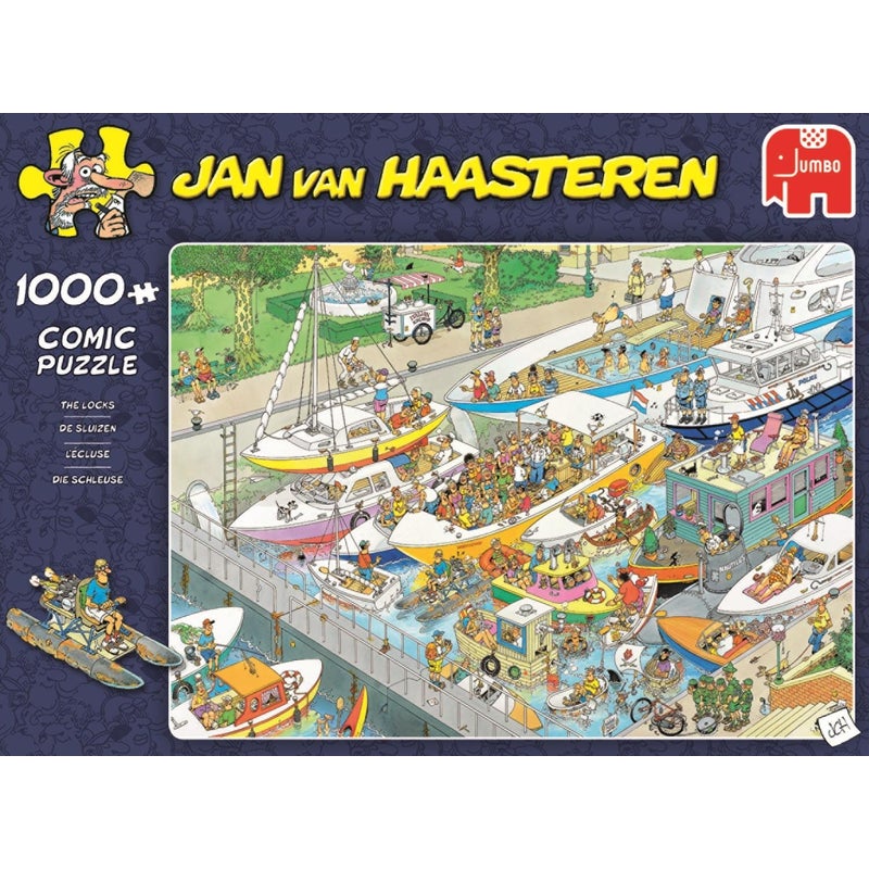 Buy Jan Van Haasteren Puzzle 1000pc The Locks Mydeal 0644