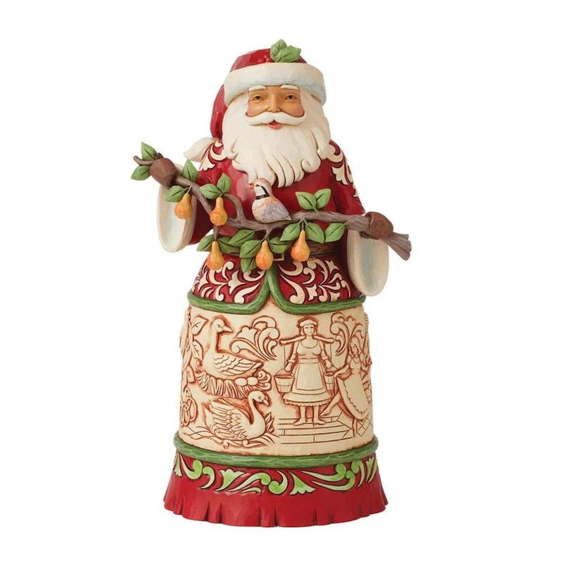 Buy Jim Shore Heartwood Creek Twelve Days Santa - Partridge in a Pear ...