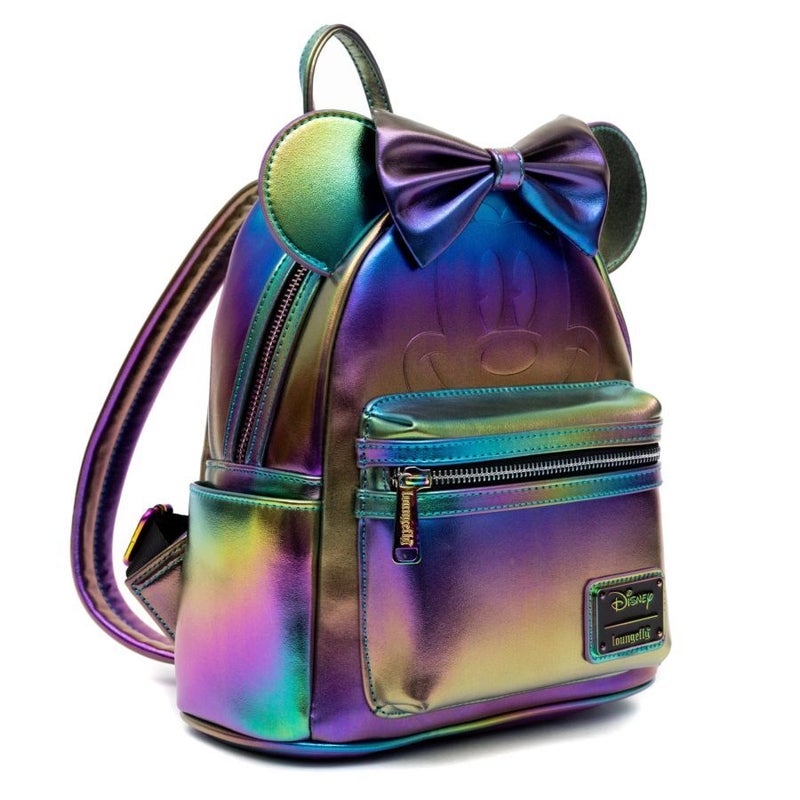 Buy Loungefly Disney Minnie Mouse - Oil Slick Mini Backpack - MyDeal