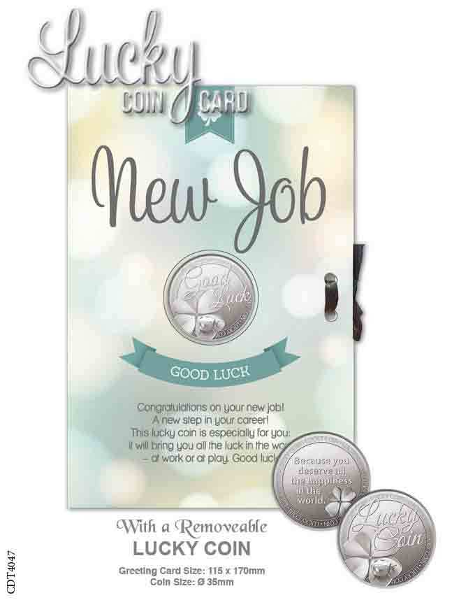 Lucky Coin Card - New Job