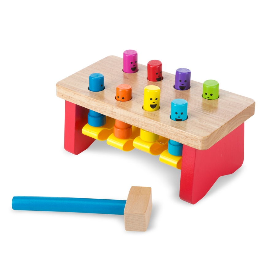 Melissa & Doug Classic Toy - Deluxe Pounding Bench