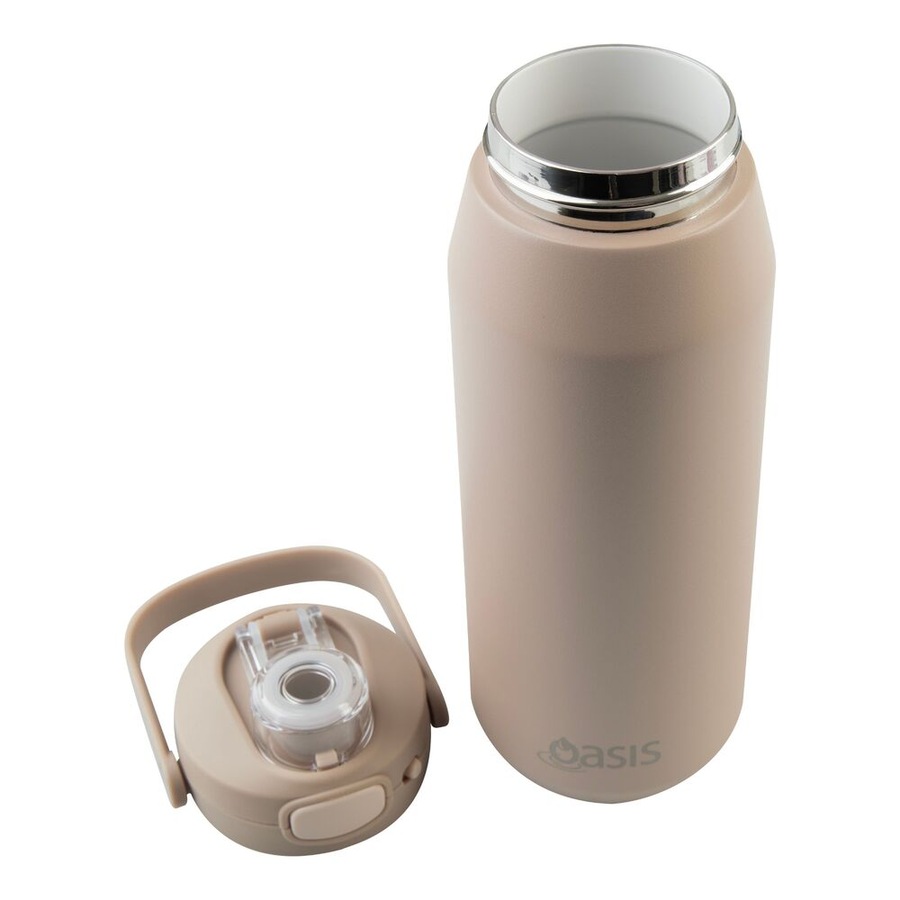 Oasis Capri Triple Wall Insulated Water Bottle - 750ml Latte