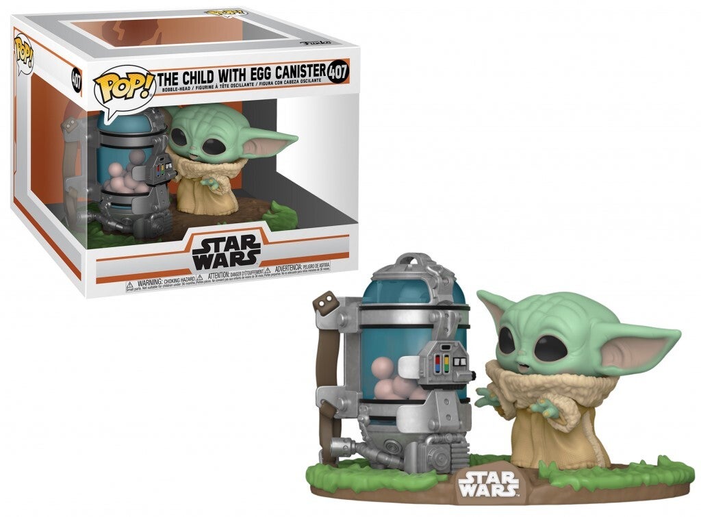 Pop! Vinyl - Star Wars: The Mandalorian - Child with Egg Canister