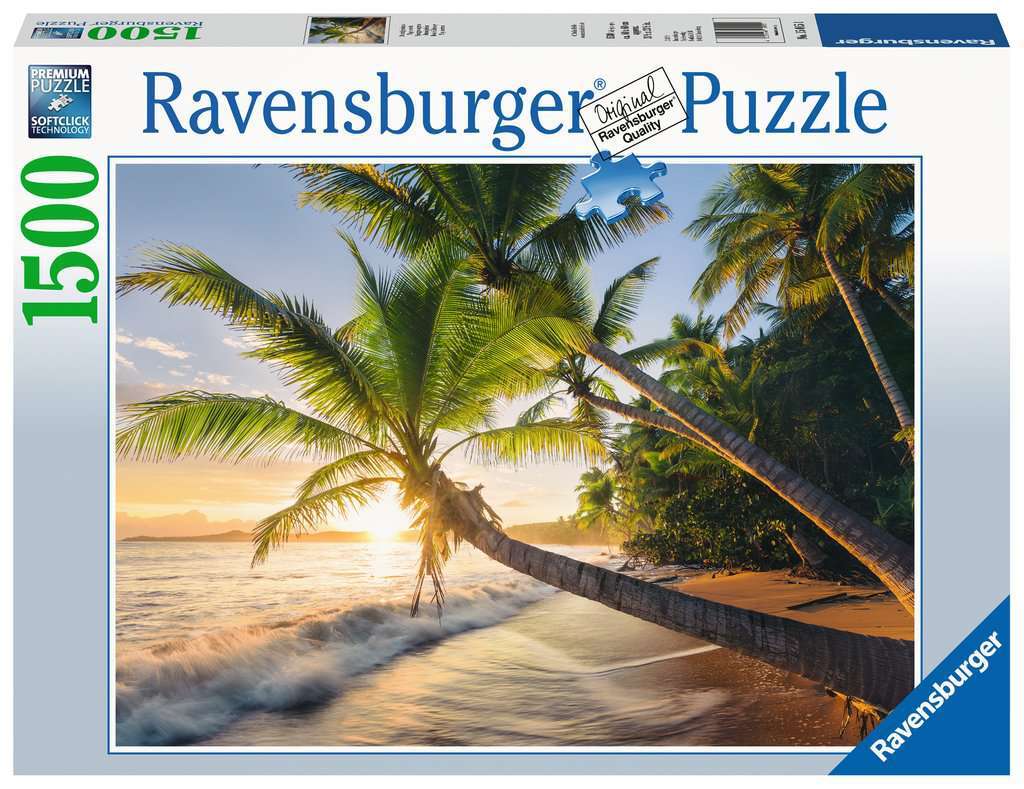 Ravensburger Puzzle 1500pc - Beach Hideaway