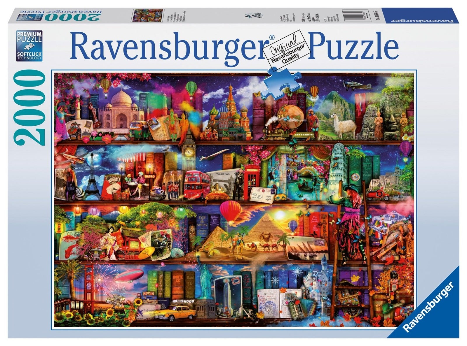 Ravensburger Puzzle 2000pc - World Of Books