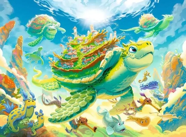 Buy Ravensburger Puzzle 200pc XXL Magical Underwater World MyDeal