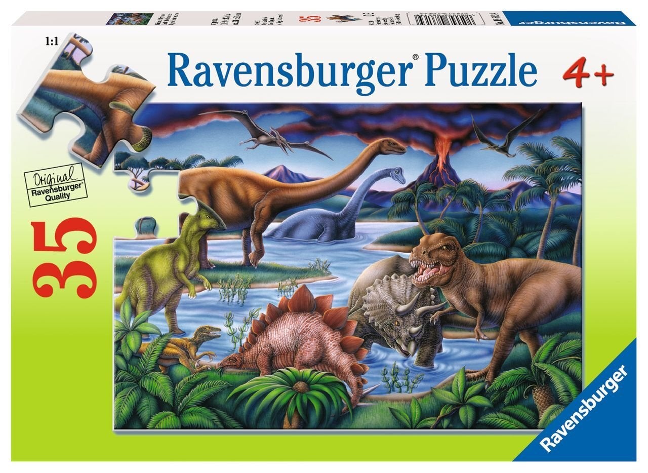 Ravensburger Puzzle 35pc - Dinosaur Playground