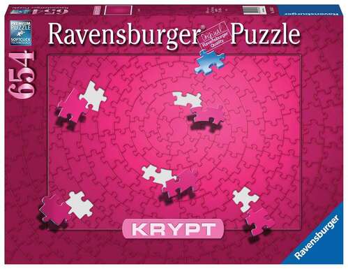 Ravensburger Puzzle 654pc - KRYPT Pink Spiral