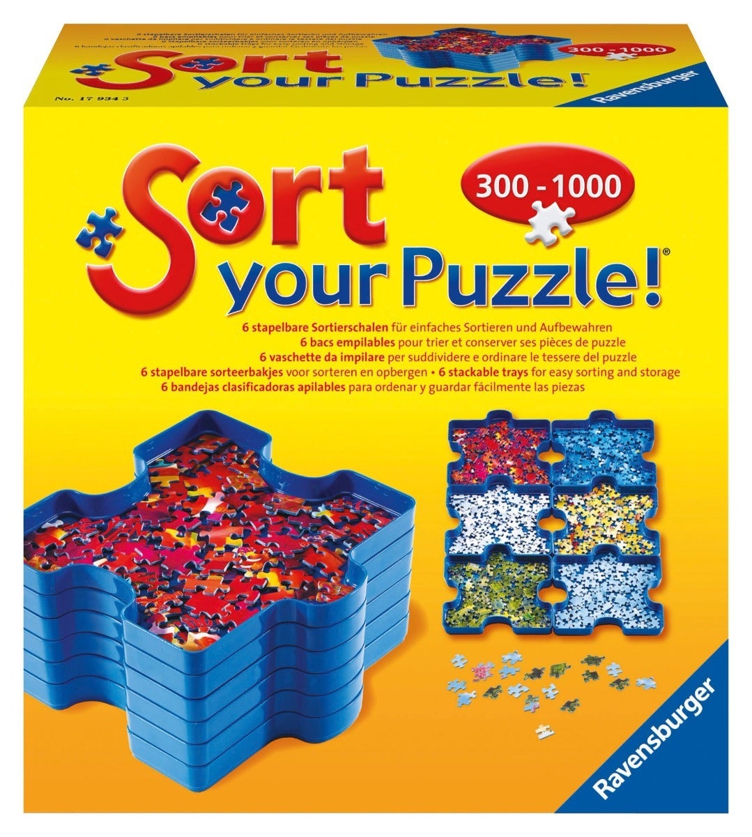 Ravensburger Sort Your Puzzle 300 - 1000pc