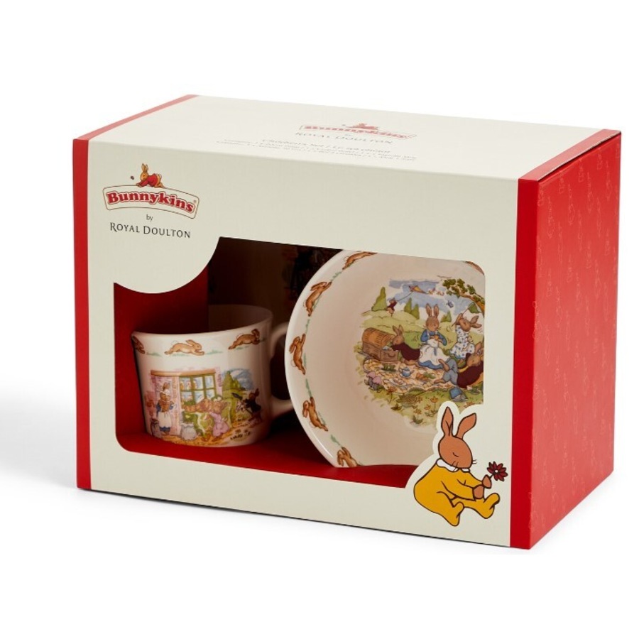 Royal Doulton Bunnykins Children's Bowl, Plate & Mug 3 Piece Set