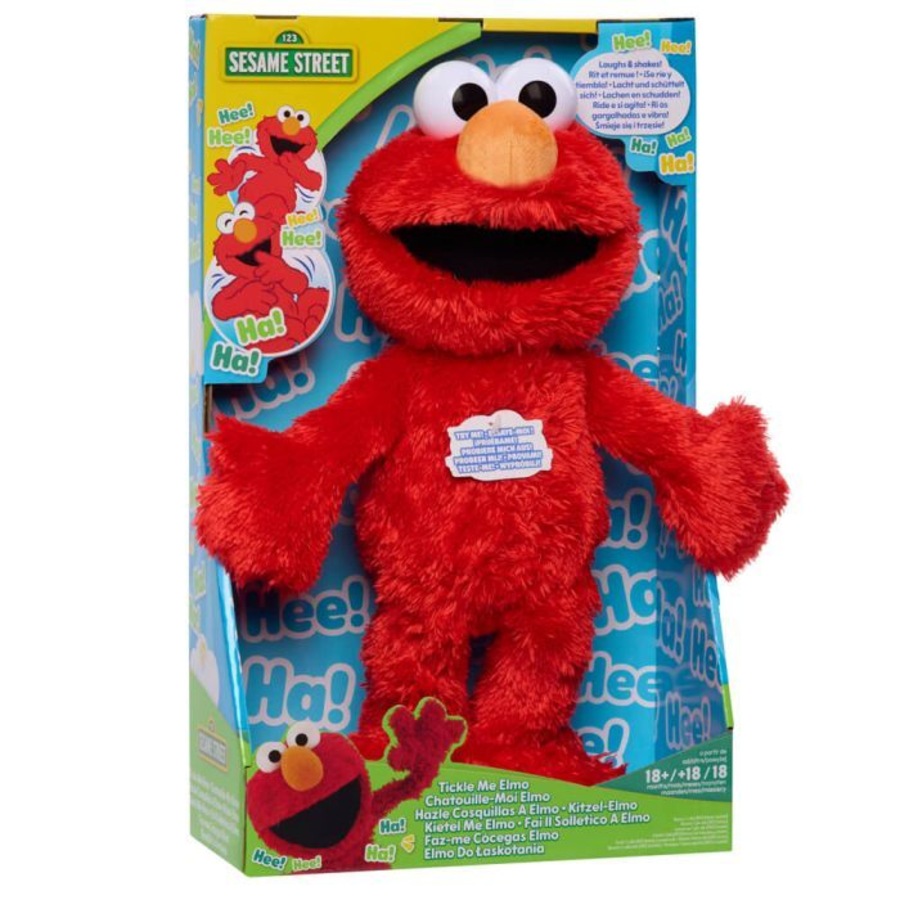 Buy Sesame Street - Animated Tickle Me Elmo Plush 35cm - Everyday ...