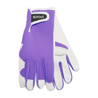 Sprout Goatskin Gardening Gloves - Jacaranda