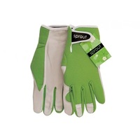 Sprout Goatskin Gardening Gloves - Olive