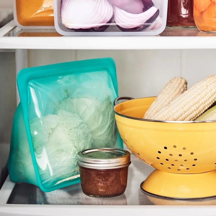 Stasher Stand Up Bag Mega - Aqua