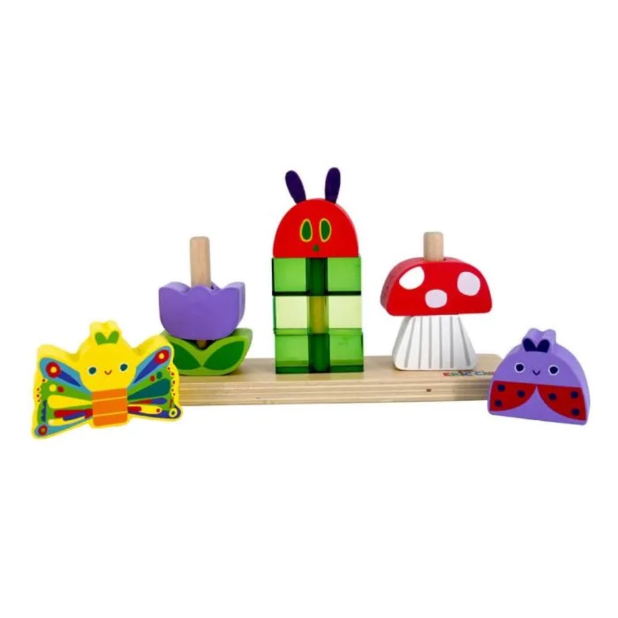 The Very Hungry Caterpillar Wooden Character Stacker