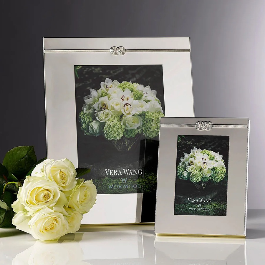 Wedgwood Vera Wang Infinity Photo Frame 4x6inch
