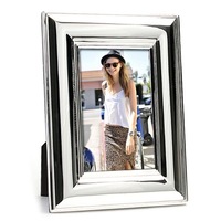 Whitehill Frames - Silver Plated Photo Frame - Wide Plain 4x6"