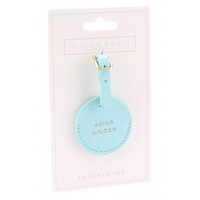Willow & Rose Luggage Tag - Blue