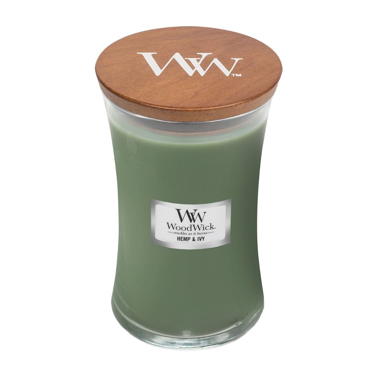 WoodWick Large Candle - Hemp & Ivy