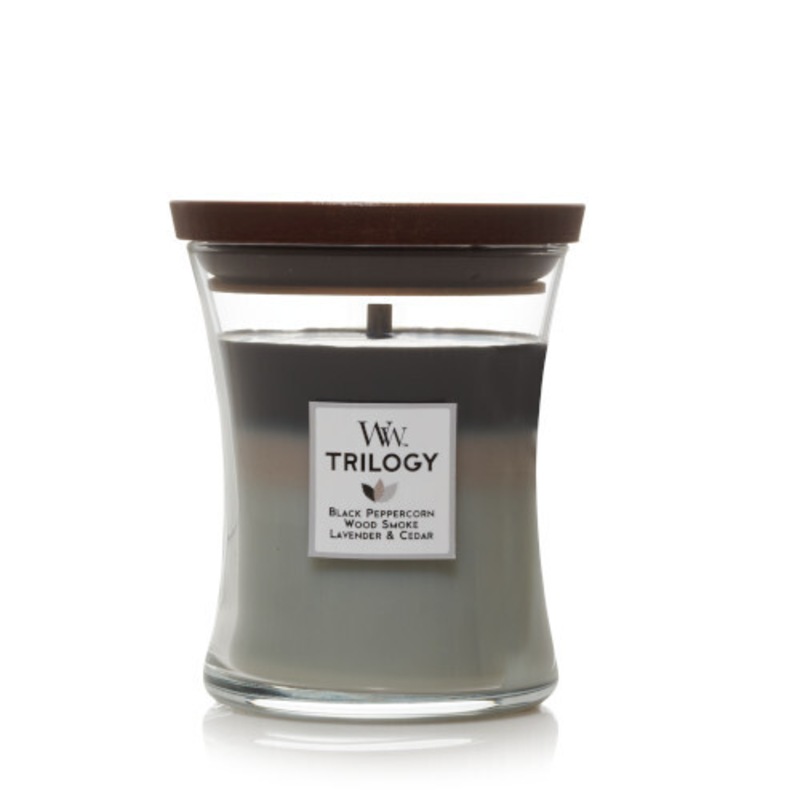 Buy WoodWick Medium Trilogy Candle Mountain Air MyDeal