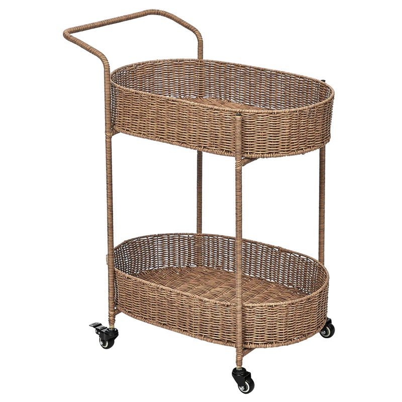 Buy Coast Rattan Bar Cart Decorative MyDeal