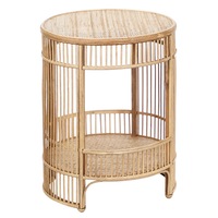 Femina Bamboo Rattan Side Table