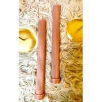 Honey Decorative Pillar Candle Sets of 2
